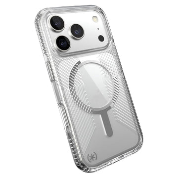 Speck Presidio Grip Case for Apple iPhone 17 Pro - Clear