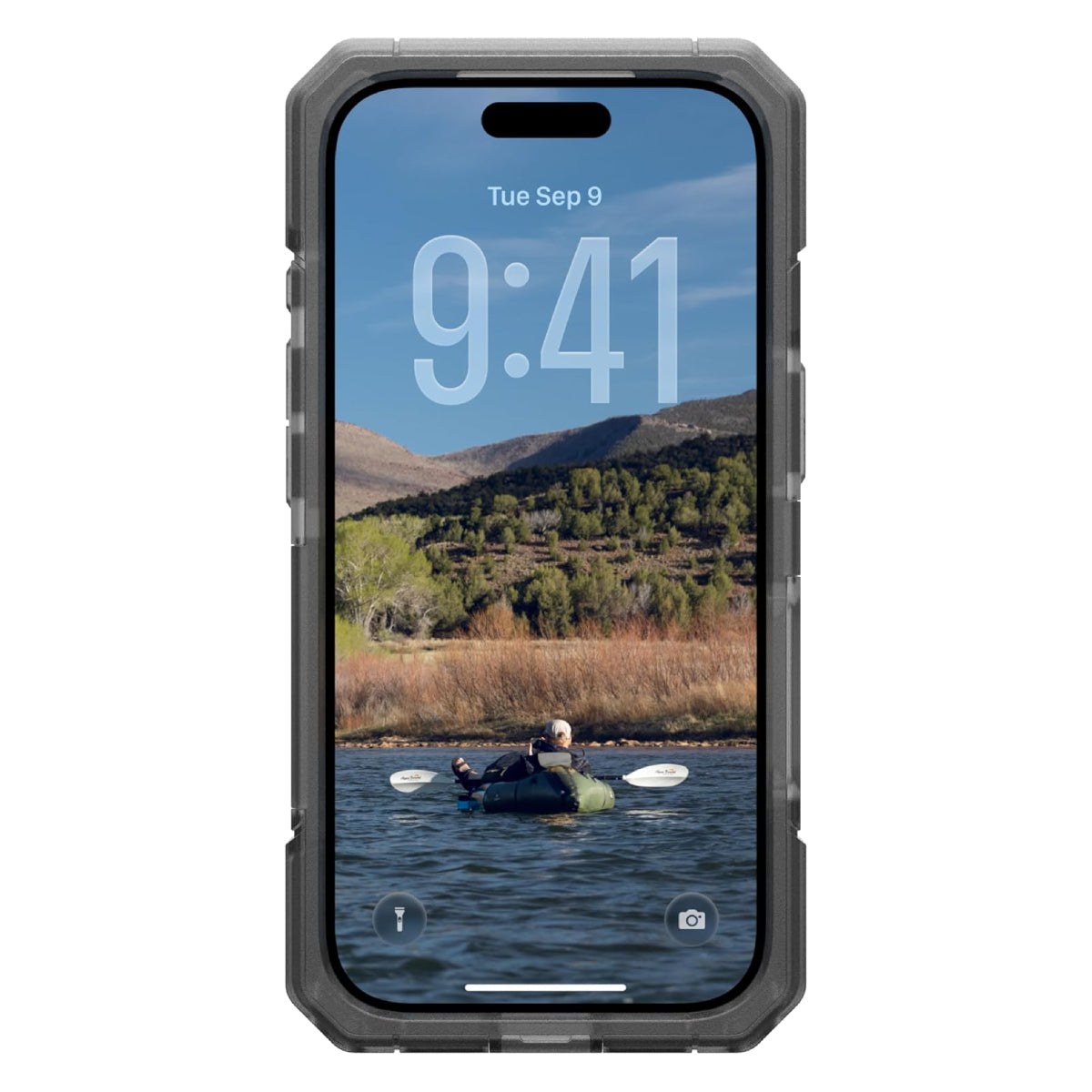 Urban Armor Gear Trooper MagSafe Case with Removable Frame for Apple iPhone 17 Pro - Gray