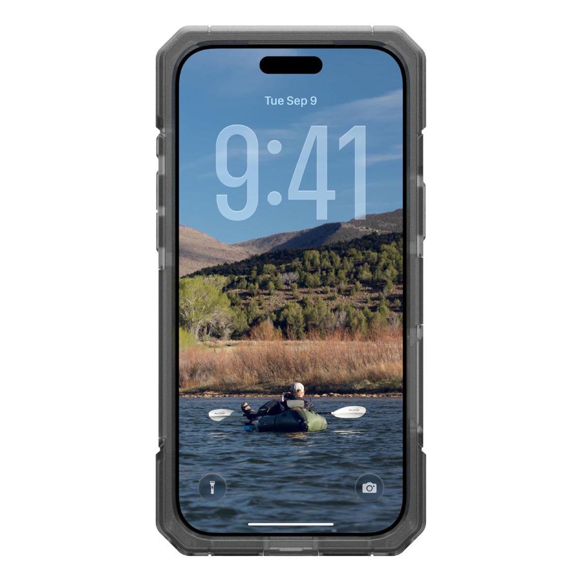 Urban Armor Gear Trooper MagSafe Case with Removable Frame for Apple iPhone 17 Pro Max - Gray