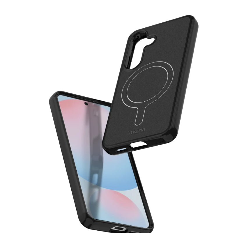 Avana Creation Grip-It MagSafe Case for Samsung Galaxy S25 FE - Black