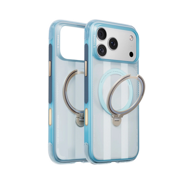 Torras Ostand Q3 Air Football Limited Edition Magsafe Case for iPhone 17 Pro Max - Blue