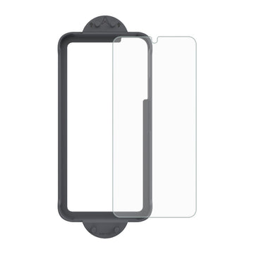 Protector de pantalla curvo Axessorize ARMORGlass Pro 2.5D con bandeja de instalación para Samsung Galaxy S22