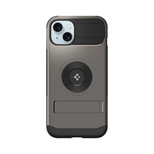 Spigen Slim Armor Magfit Case for iPhone 15 - Gray