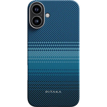 Pitaka MagEZ Case 6 MagSafe Case for Apple iPhone 16 - Blue