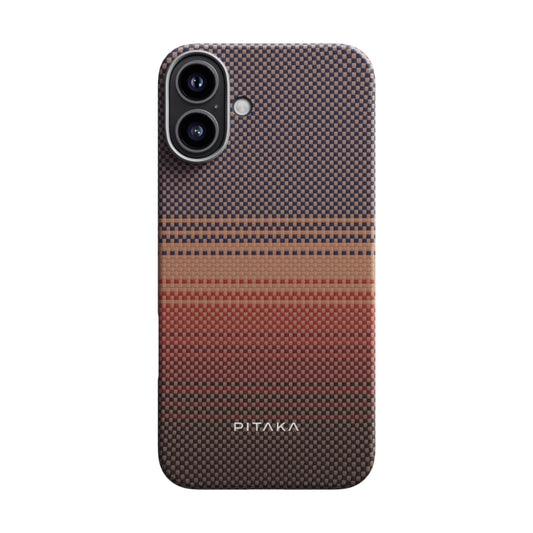 Pitaka Sunset Moonrise Tactile Woven Case for iPhone 16 Plus