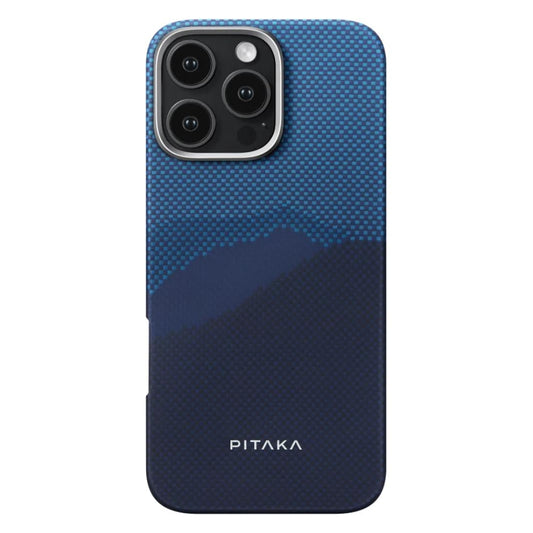 Pitaka Over the Horizon StarPeak Tactile Woven Case for iPhone 16 Pro Max - Blue