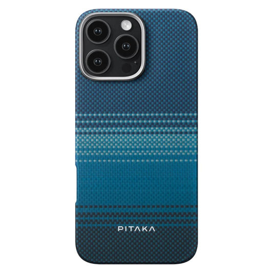 Pitaka Moonrise Military-Grade Protective Case for iPhone 16 Pro Max -Blue