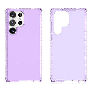 ITSkins Hybrid R Solid para Samsung Galaxy S23 Plus - Púrpura/Transparente