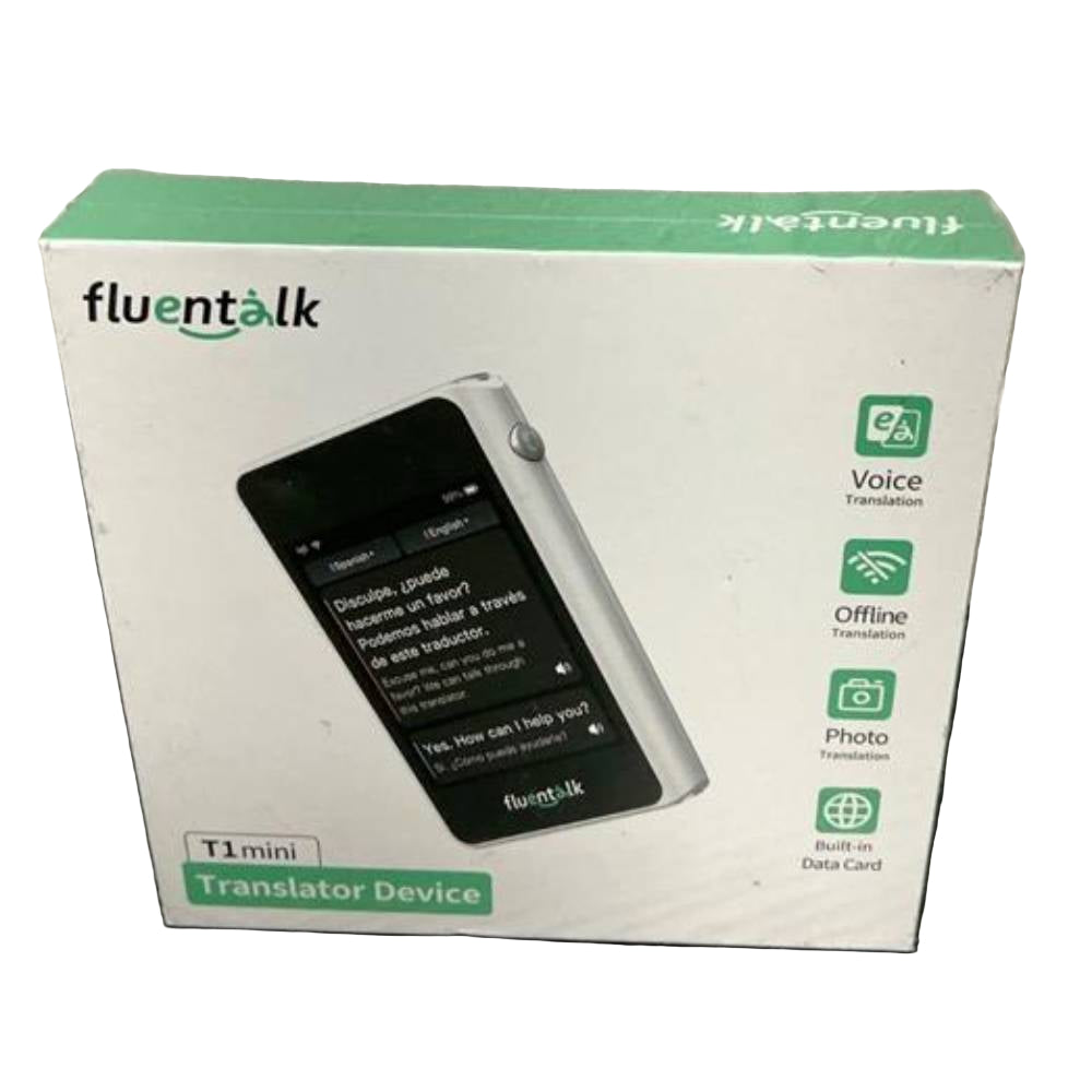Timekettle Fluentalk T1 Mini Translator - White– Curacao