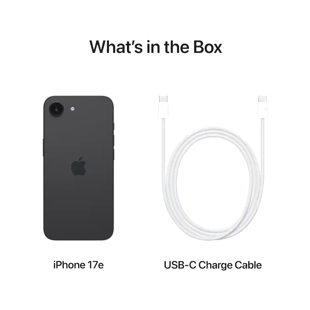 Apple iPhone 17e 256GB Smartphone - Requires 3-Month Activation