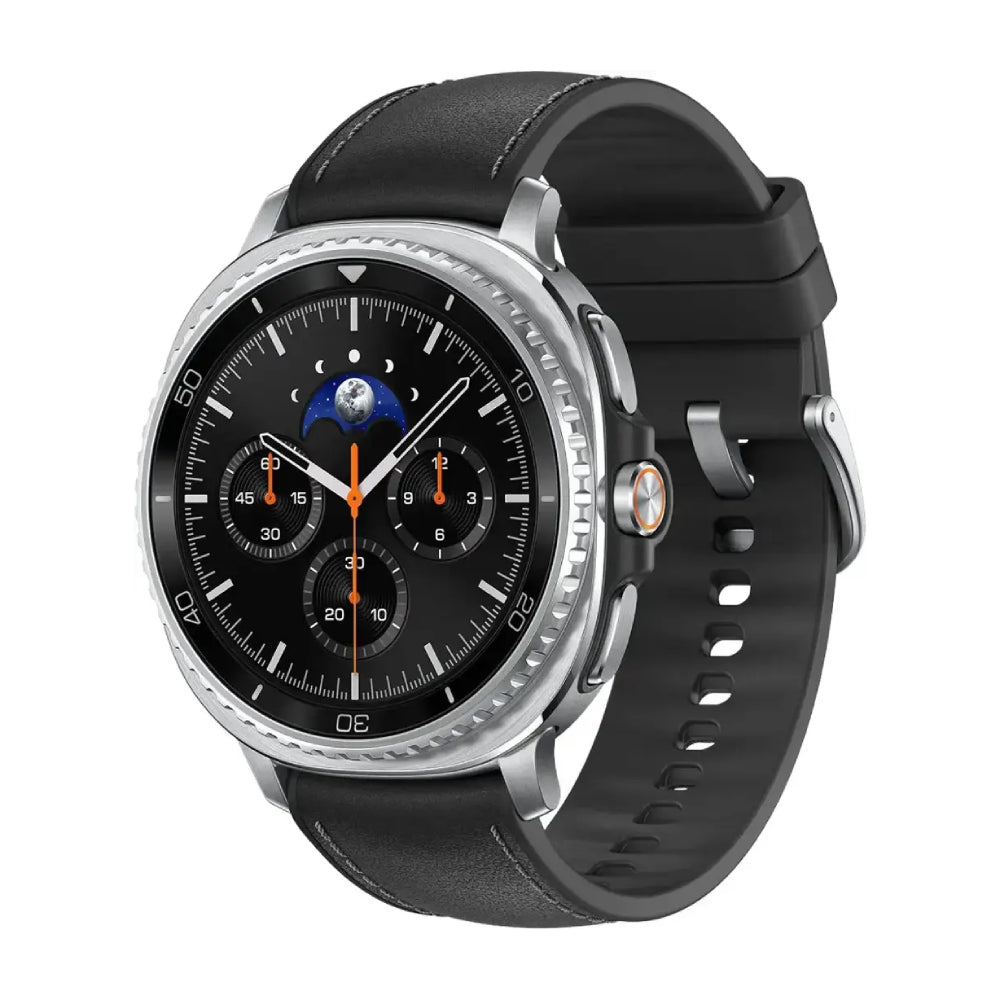 Samsung Galaxy Watch8 Classic 46mm Stainless Steel Case Smartwatch with Hybrid Band - Bluetooth
