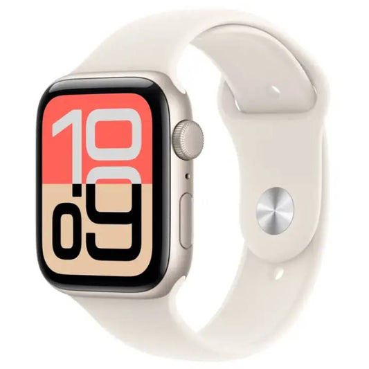 Apple Watch SE 3 Unisex 44mm Aluminum Case Smartwatch with Sport Band - GPS