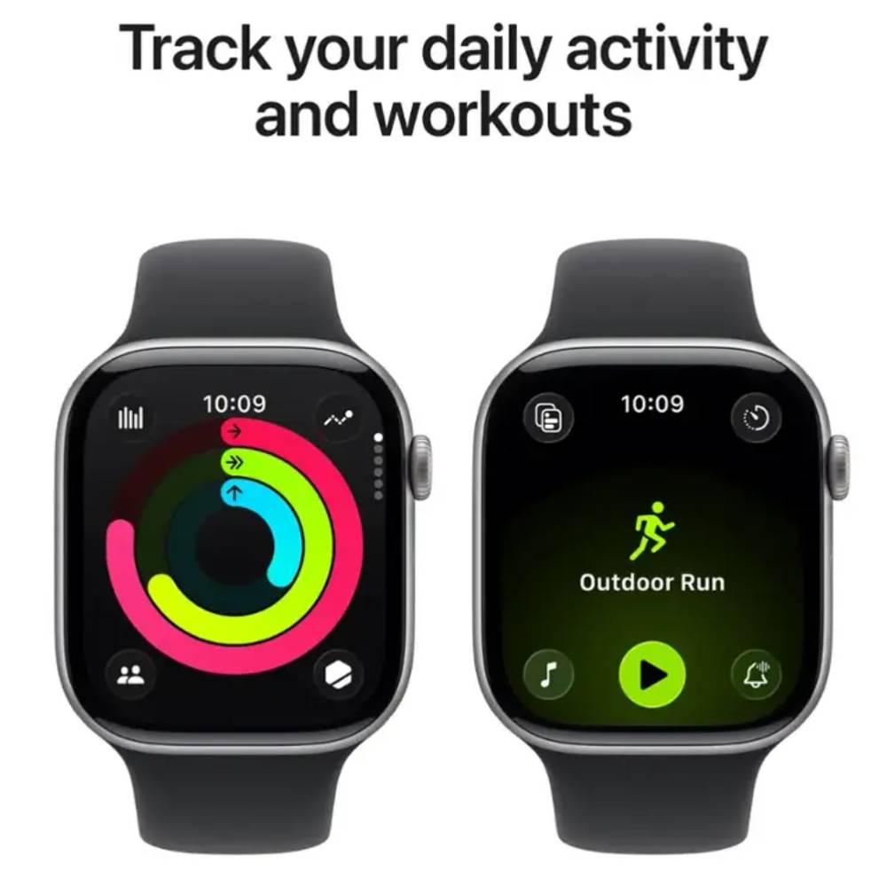 Apple Watch Series 11 Unisex 42mm Aluminum Case Smartwatch with Sport Band - GPS