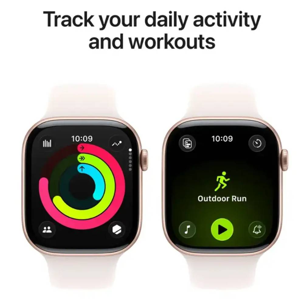 Apple Watch Series 11 Unisex 42mm Aluminum Case Smartwatch with Sport Band - GPS