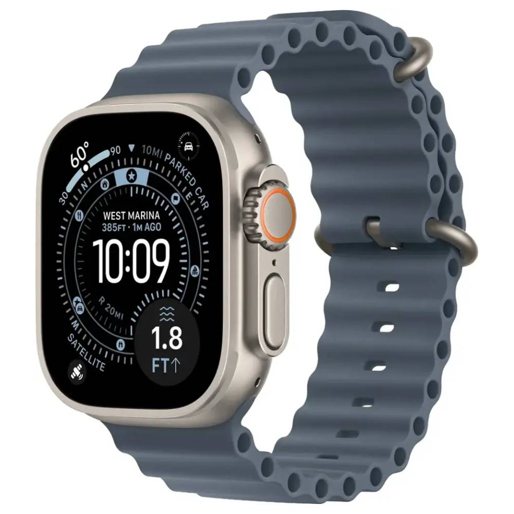 Apple Watch Ultra 3 Unisex 49mm Titanium Case Smartwatch with Band Apple Watch Ultra 3 Unisex 49mm Titanium Case Smartwatch with Band