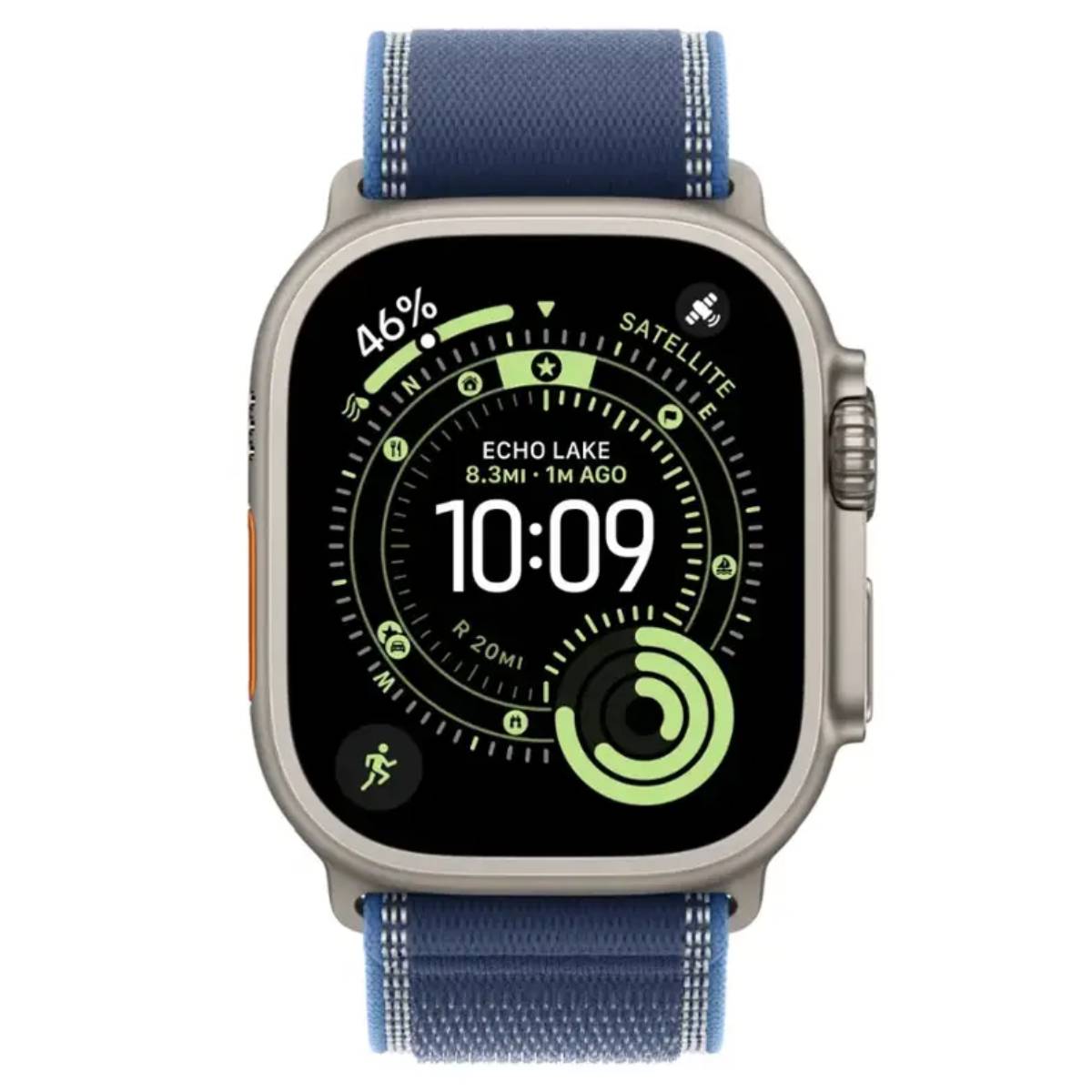 Apple Watch Ultra 3 Unisex 49mm Titanium Case Smartwatch with Band