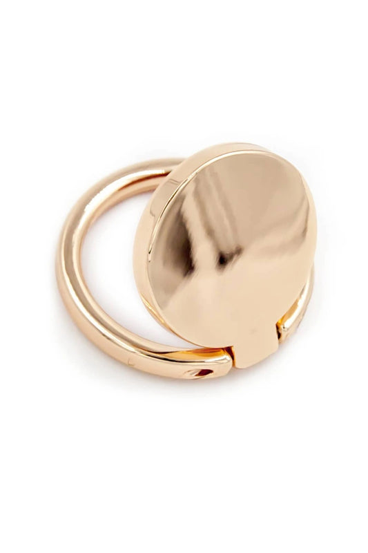 Casery Smart Phone Back Case Ring - Gold