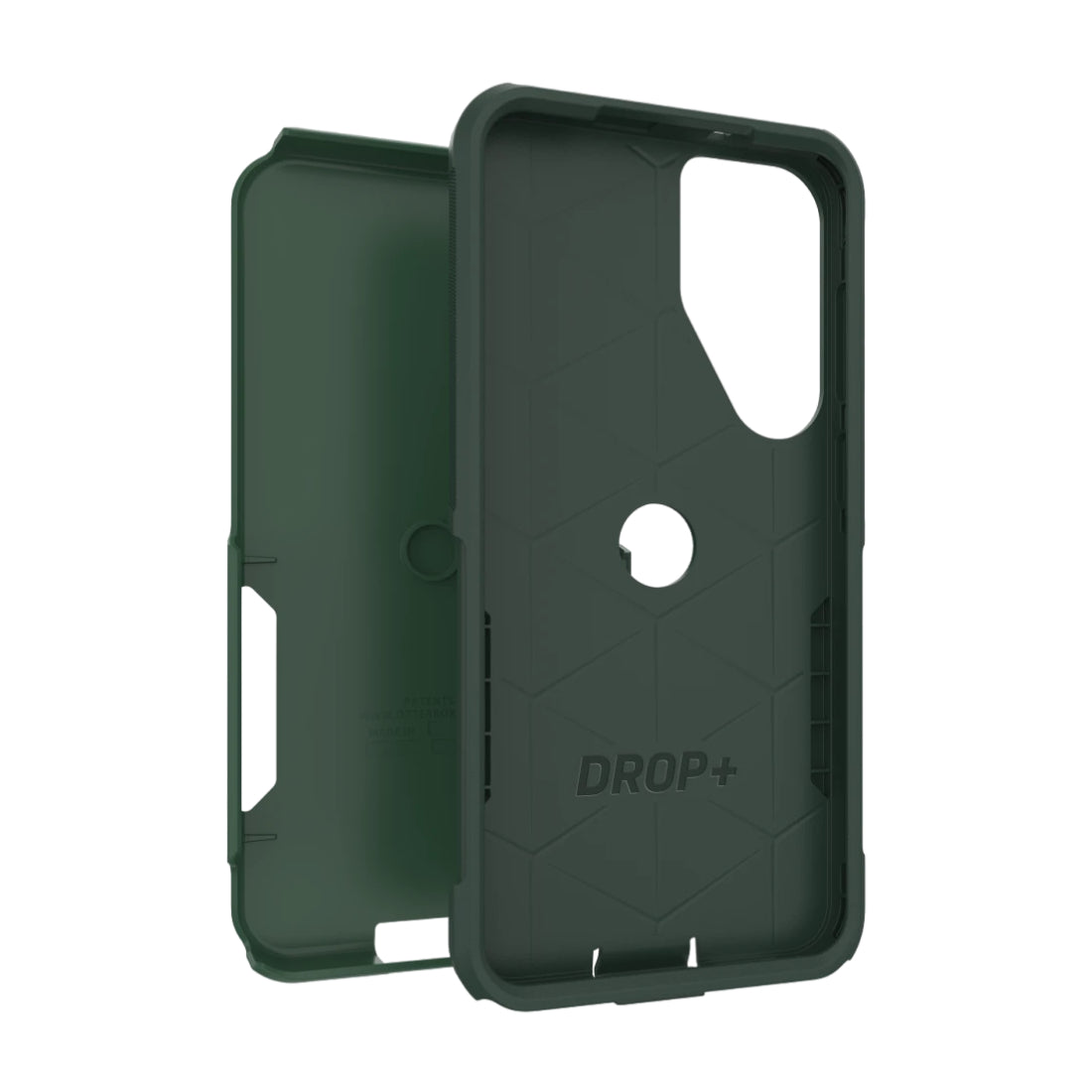 Funda antimicrobiana OtterBox Commuter Series para Samsung Galaxy S23 Plus - Trees Company (verde)