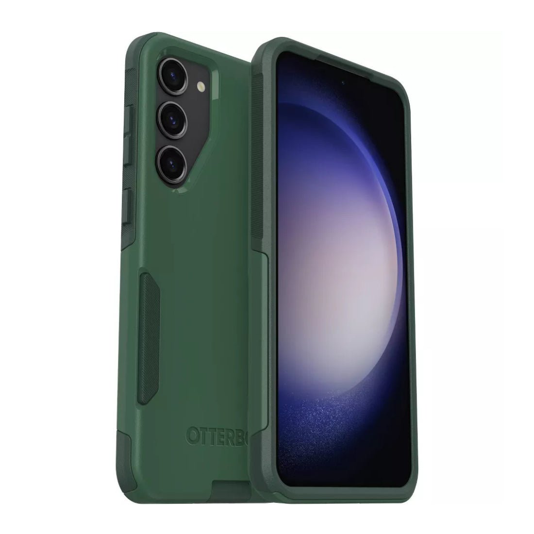 OtterBox Commuter Series Antimicrobial Case for Samsung Galaxy S23 Plus - Trees Company (Green)