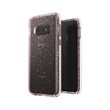 Speck Presidio Case for Samsung Galaxy S10E - Bella Pink/Gold Glitter - Curacao
