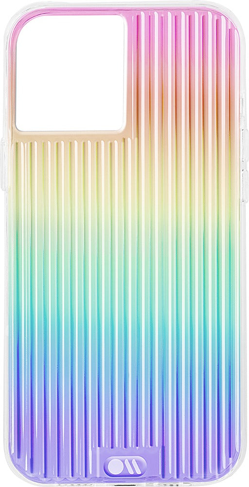 Case-Mate Tough Groove Carrying Case with Micropel for iPhone 12 Mini - Iridescent Groove