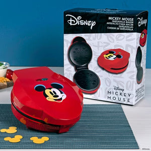 Uncanny Brands QU1DIMMIC Disney Mickey Mouse Quesadilla Maker - Red