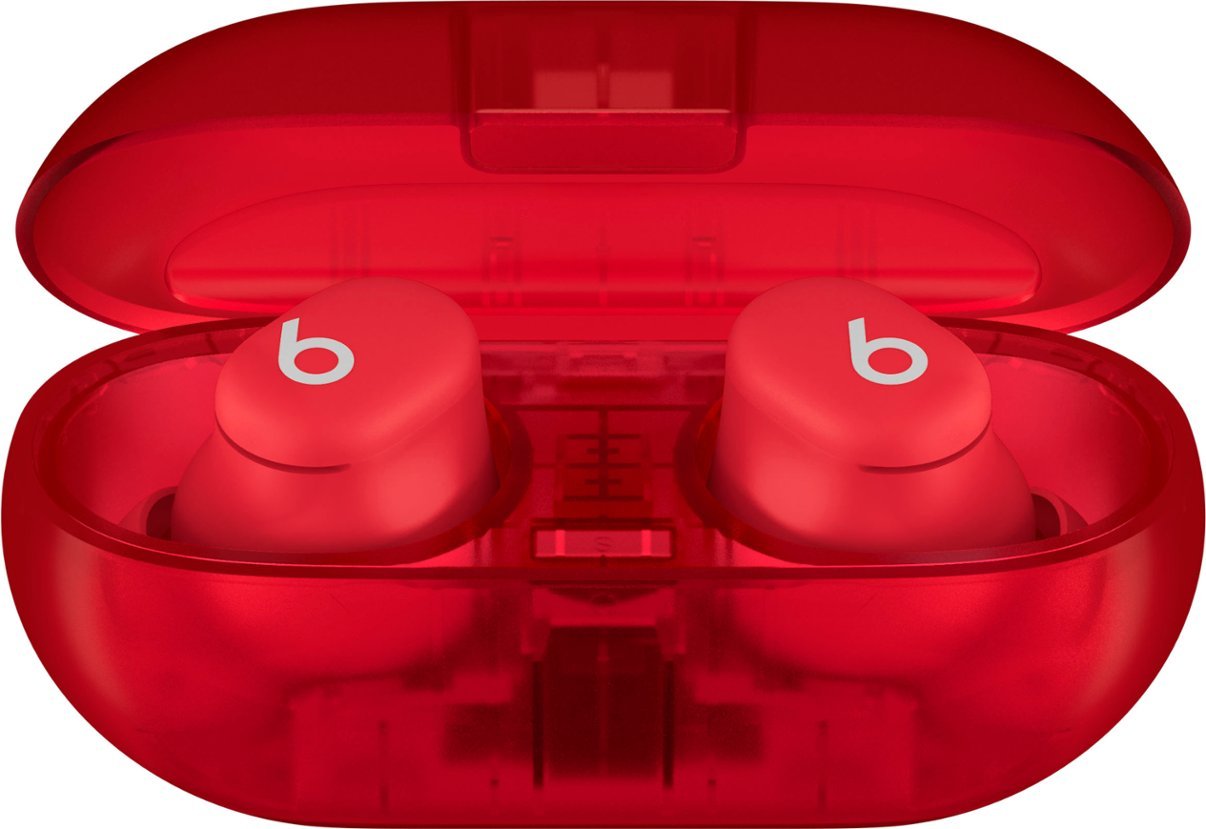 Auriculares inalámbricos verdaderos Beats Solo Buds - Rojo transparente