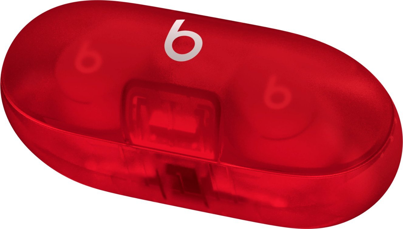 Beats Solo Buds True Wireless Earbuds - Transparent Red