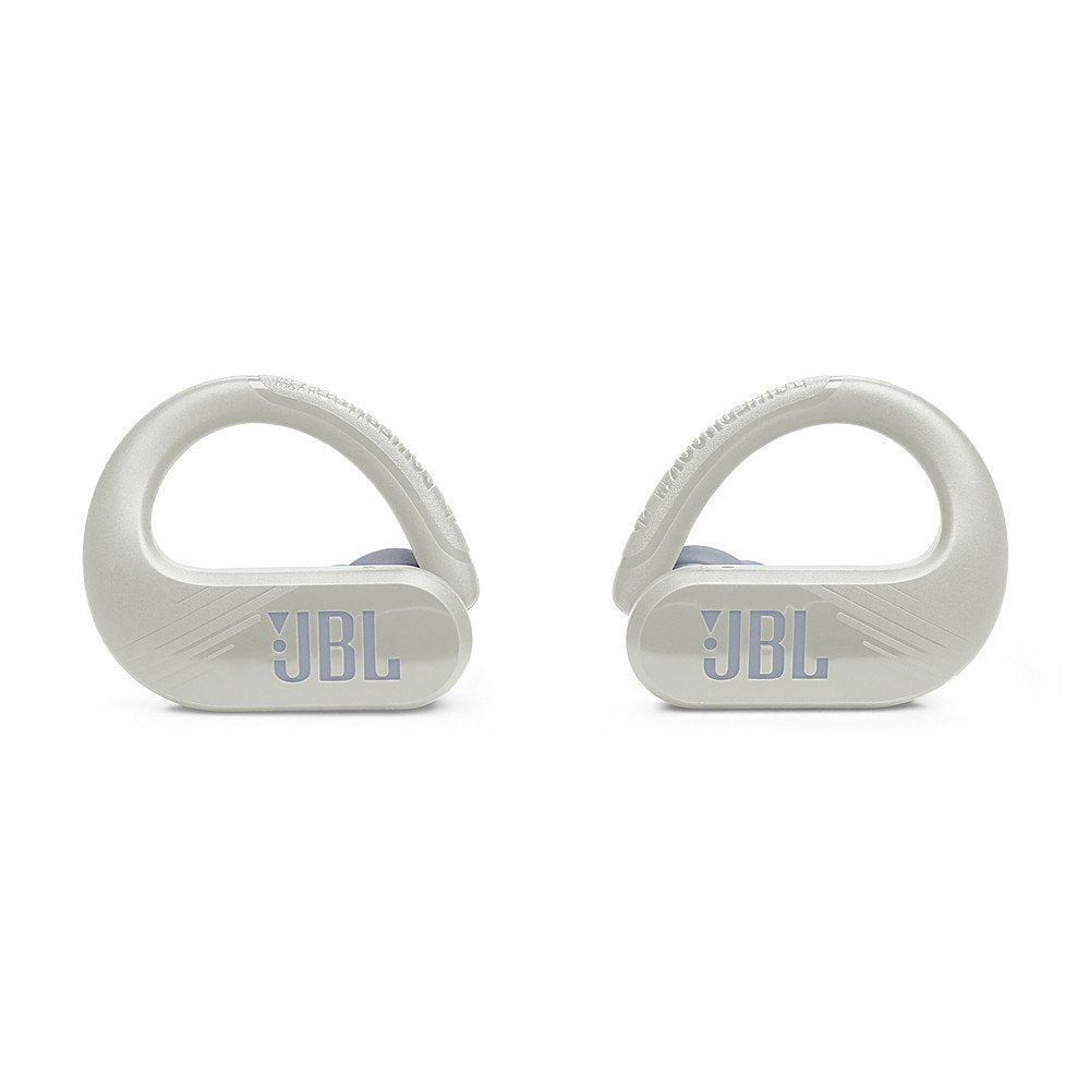 Auriculares JBL JBLENPEAK3WT Endurance Peak 3 con cancelación de ruido adaptativa, resistentes al agua y al polvo, color blanco