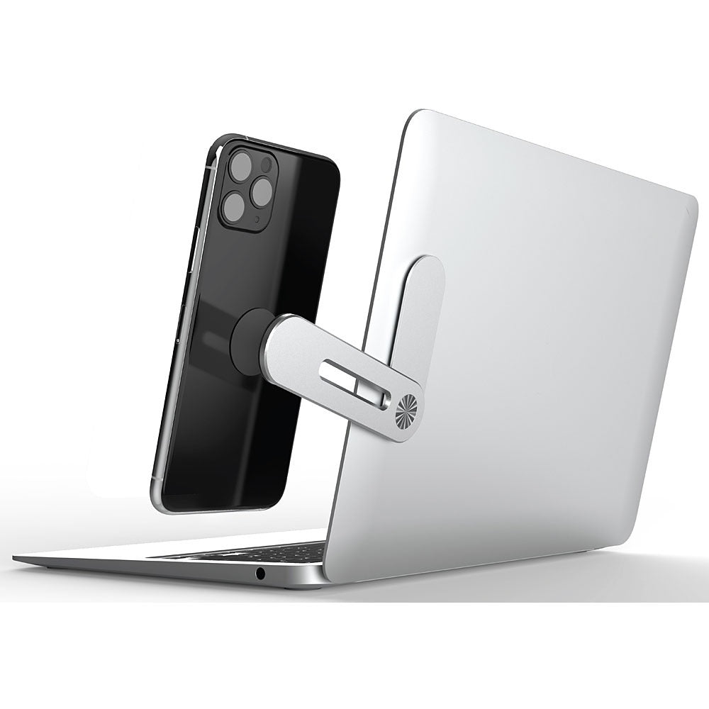 ChargeWorx Smartphones Extending Monitor Mount - Silver