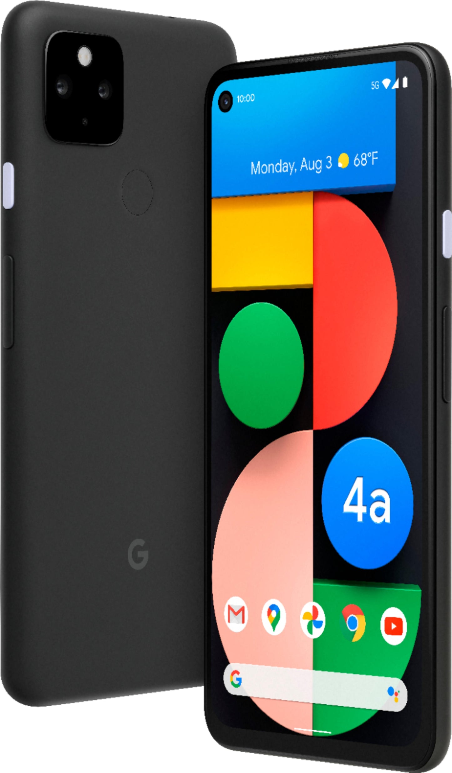 Paquete Google Pixel 4A 5G + auriculares + accesorios