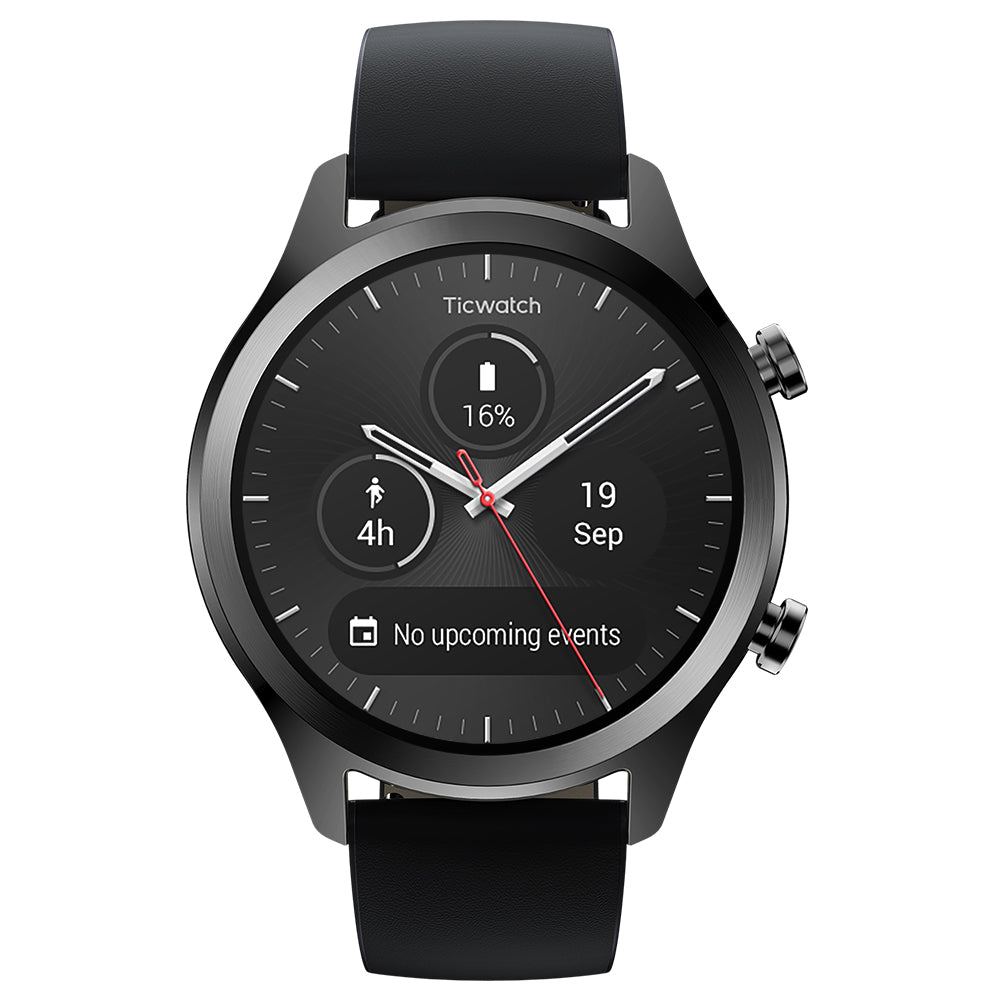 TicWatch C2 SmartWatch - Black - Curacao