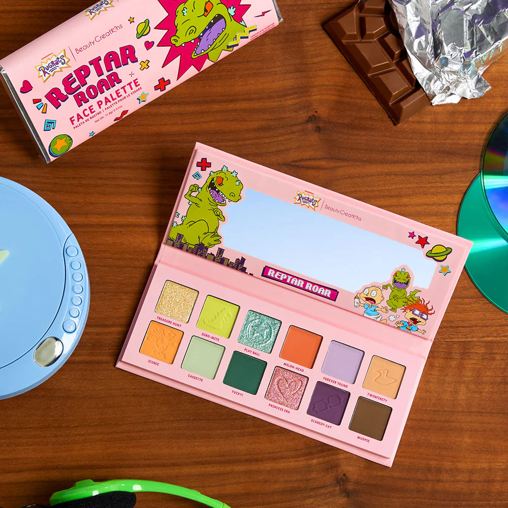 Beauty Creations X Rugrats Reptar Roar Face Palette