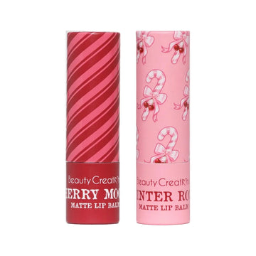 Beauty Creations Cherry Xmas Frosted Blur Matte Lip Balm Duo (2-Piece)