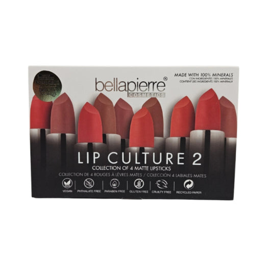 Bellapierre Cosmetics Lip Culture-2 (4 Piece) Matte Lipstick