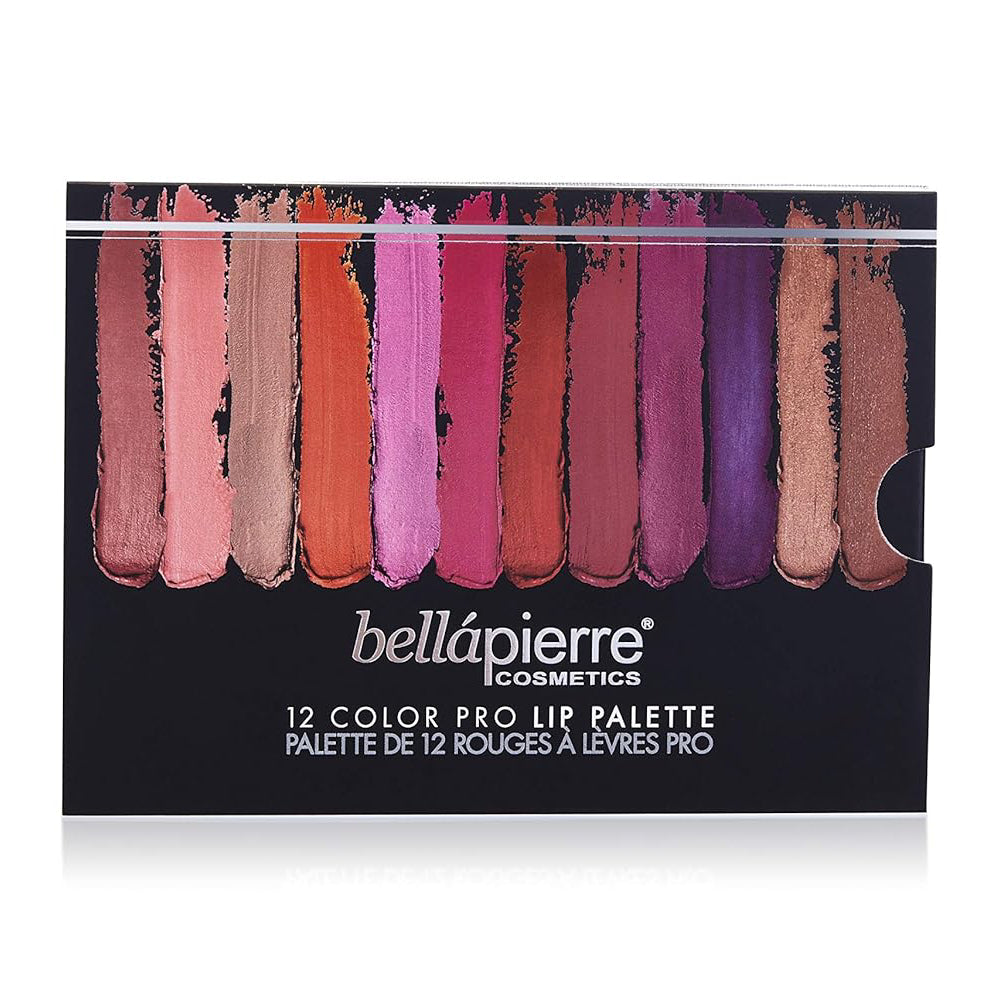 Bellapierre Cosmetics Pro Lip Palette with Mirror