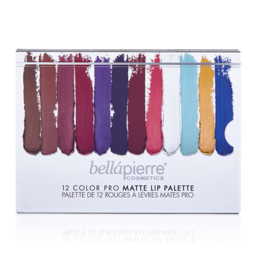 Bellapierre Cosmetics Pro Mate Lip Palette with Mirror