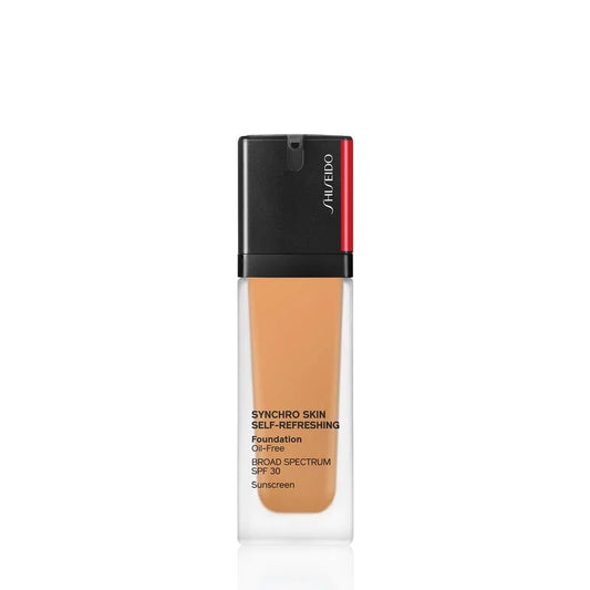 Base de maquillaje autorefrescante Synchro Skin de Shiseido (FPS 30) 1 oz - Sunstone (410)