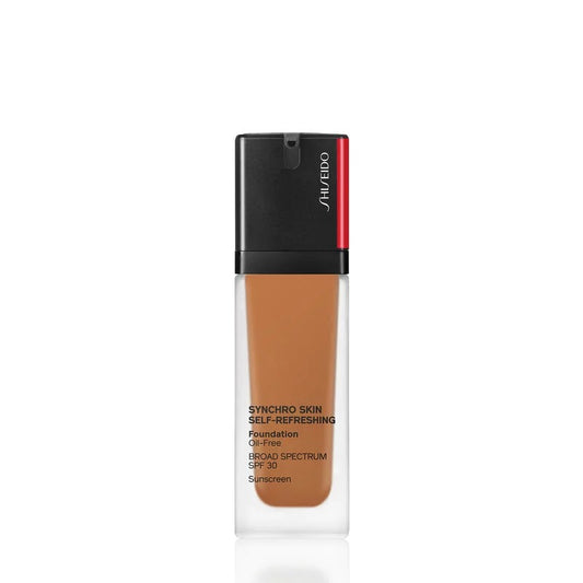 Base de maquillaje autorefrescante Synchro Skin de Shiseido (FPS 30), 1 oz, Suede (510)