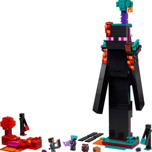 Lego Minecraft The Enderman Tower Building Toy Set (867 - Pieces)