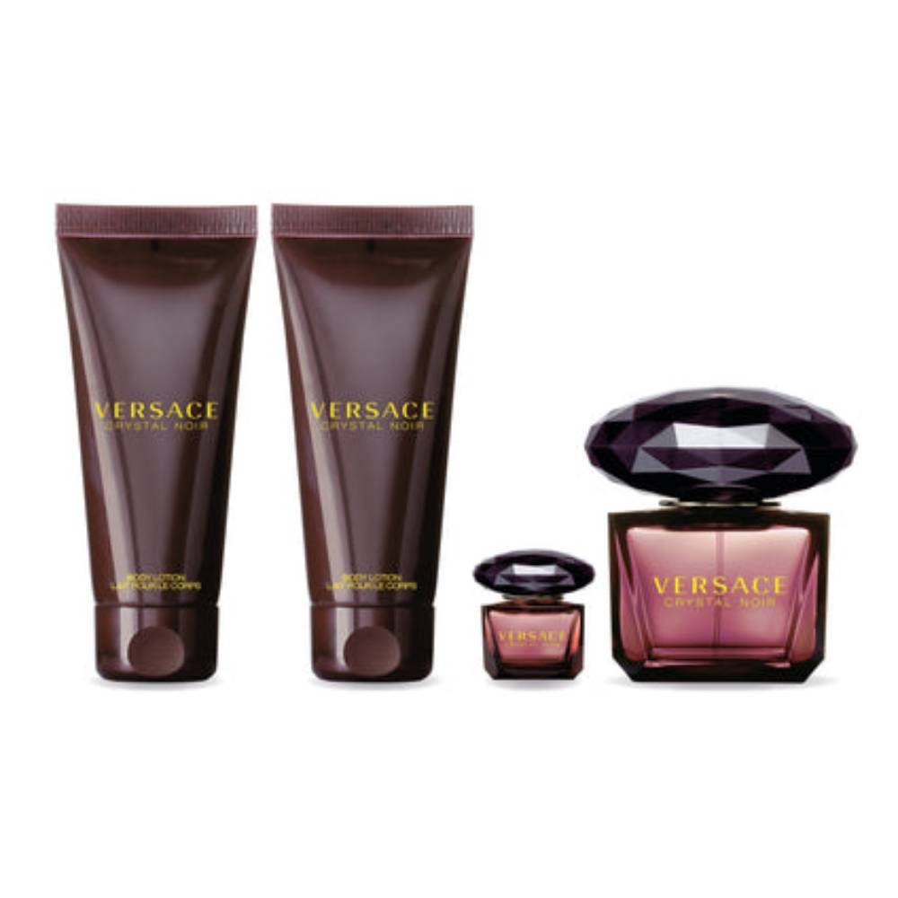 Versace Crystal Noir Women's (4-Piece) Eau de Parfum Gift Set