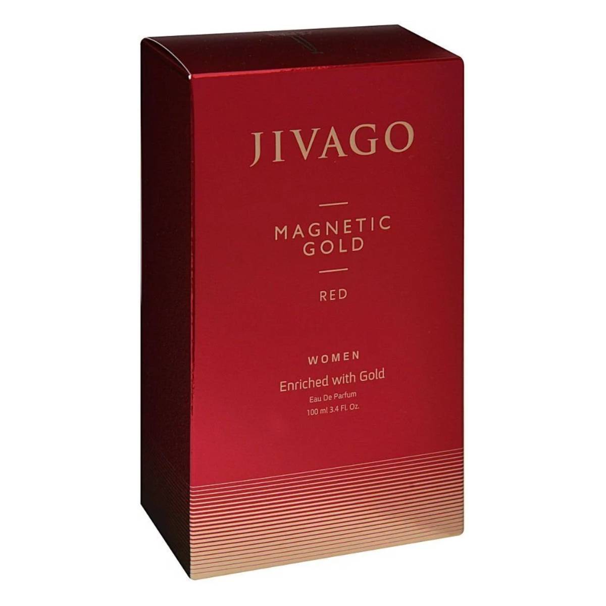Jivago Magnetic Gold Red Women's 3.4 oz Eau de Parfum Spray