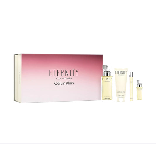 Calvin Klein Eternity Women's Eau de Parfum (4-Pieces) Gift Set