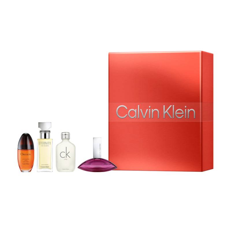 Calvin Klein Coffret Women's 0.5 oz (4-Piece) Parfum Gift Set