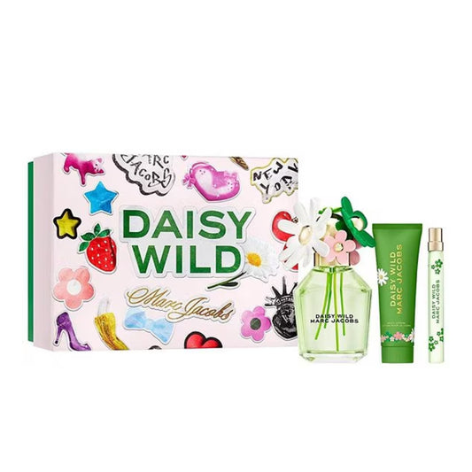 Marc Jacobs Daisy Wild Women's (3 Piece) Eau De Toilette Gift Set