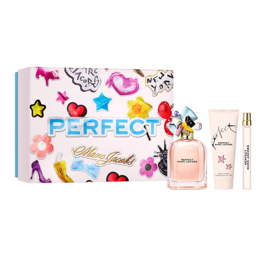 Marc Jacobs Perfect Women's (3 Piece) Eau De Toilette Gift Set