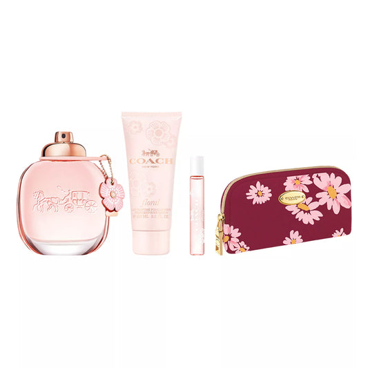 Coach Floral Women's (4-Piece) Eau de Parfum Gift Set