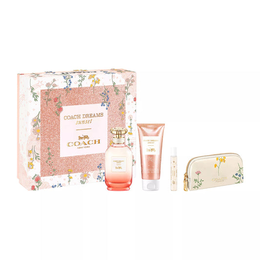 Coach Dreams Sunset (4-Piece) Eau de Parfum Gift Set