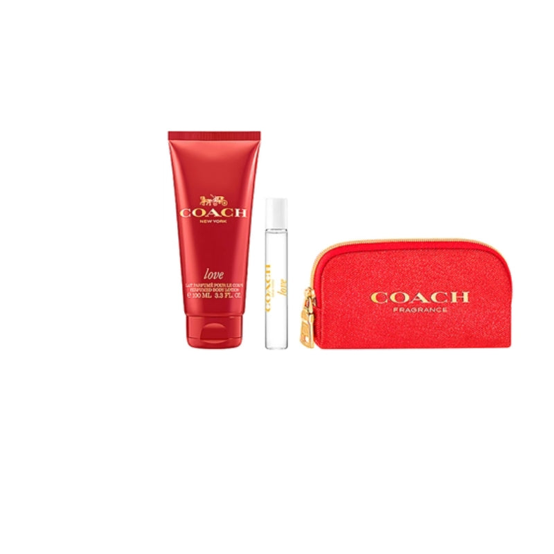 Coach Love Women's (4-Piece) Eau de Parfum Gift Set