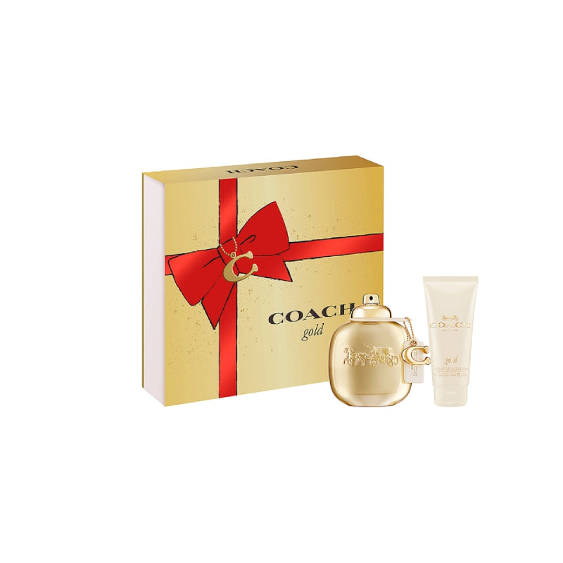 Coach Gold Women's (4-Piece) Parfum Gift Set